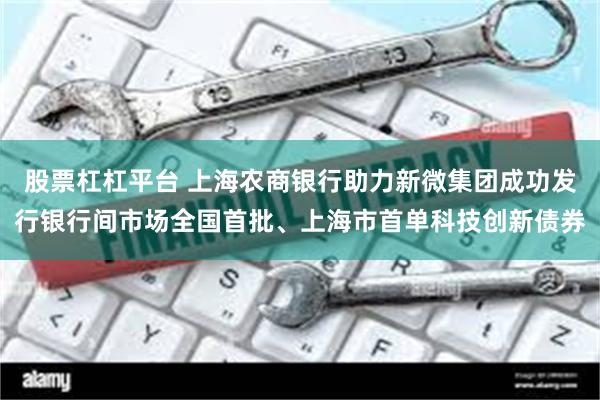 股票杠杠平台 上海农商银行助力新微集团成功发行银行间市场全国首批、上海市首单科技创新债券